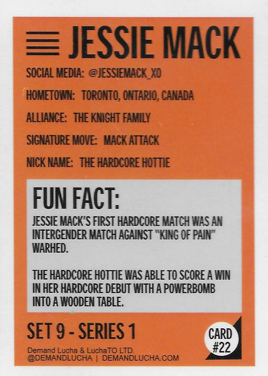 “Hardcore Hottie” Jessie Mack