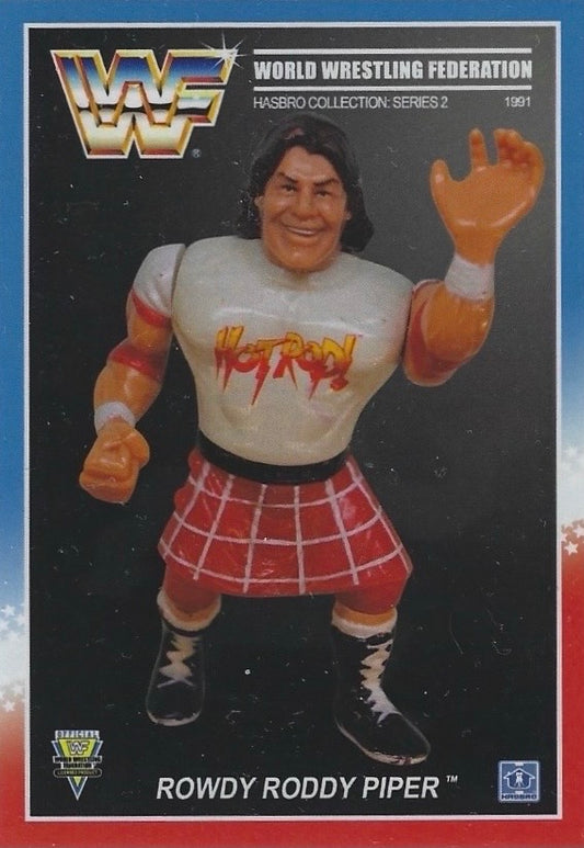 Rowdy Roddy Piper trading card PW Catalog