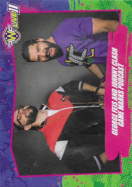 George Feis and Johnny Clash – Game Marks Podcast trading card PW Catalog