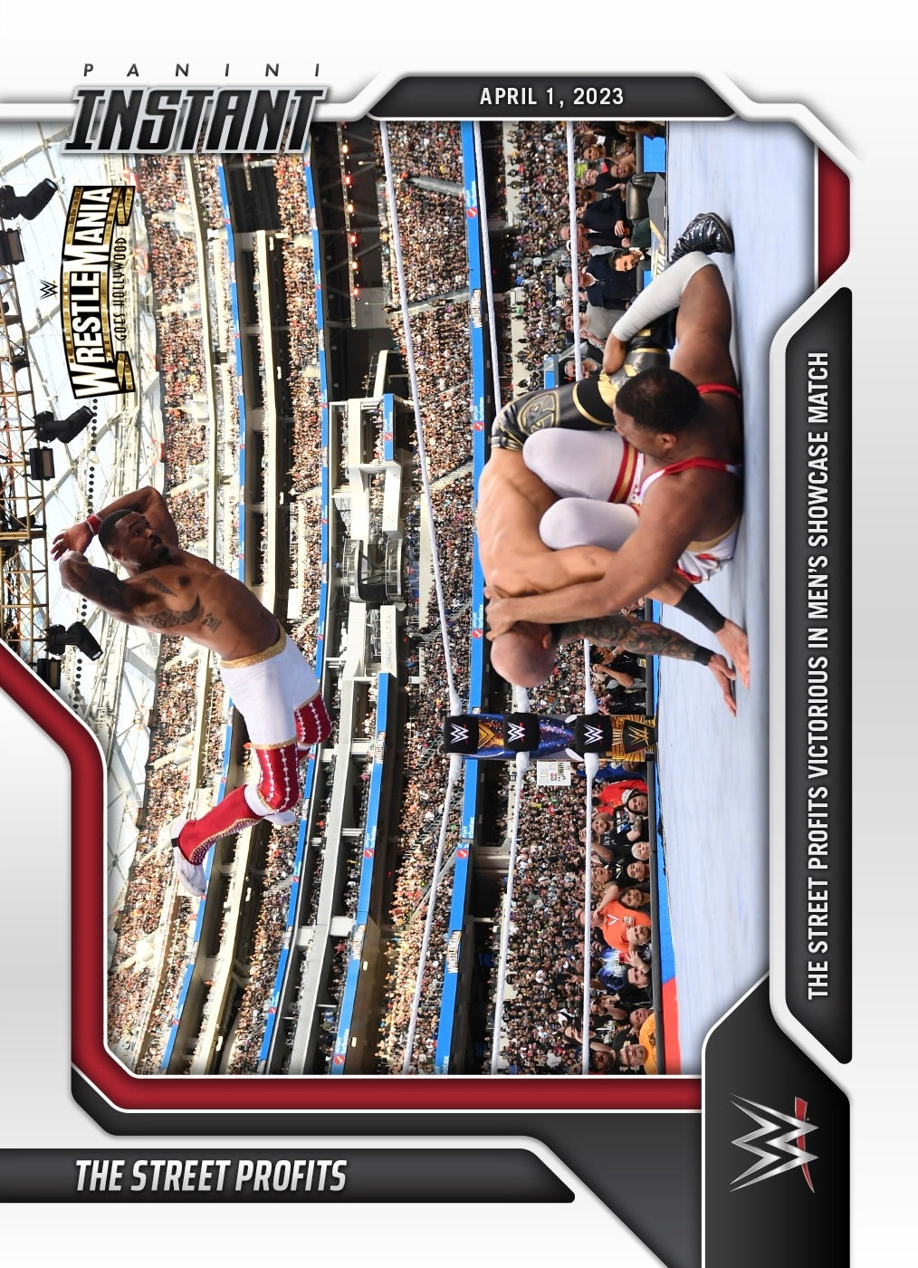 The Street Profits – the Street Profits Victorious in Men’s Showcase Match trading card PW Catalog
