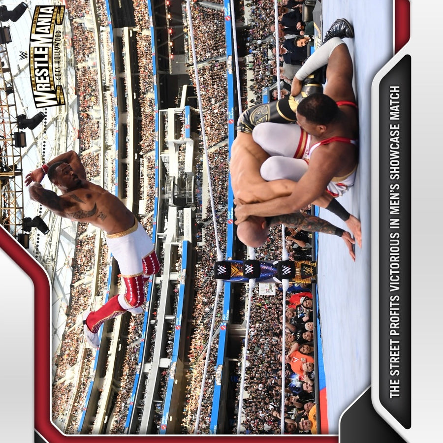 The Street Profits – the Street Profits Victorious in Men’s Showcase Match trading card PW Catalog