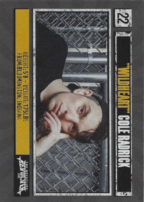 “Wildheart” Cole Radrick trading card PW Catalog