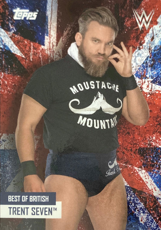 Trent Seven trading card PW Catalog