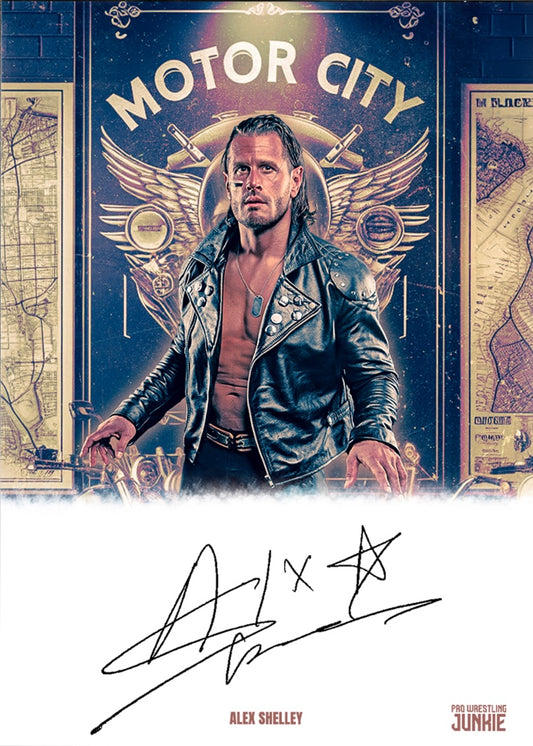 Alex Shelley trading card PW Catalog