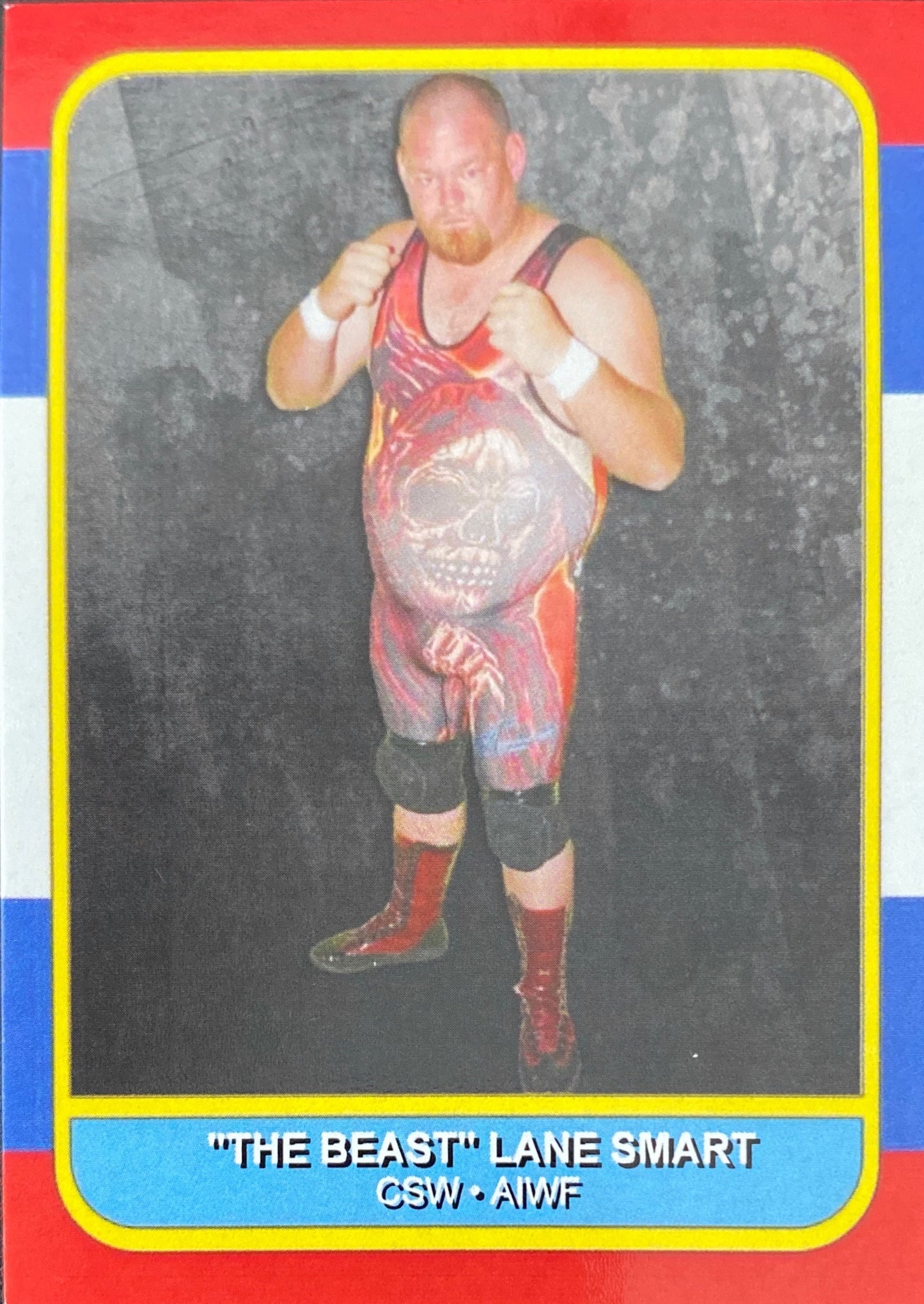 “The Beast” Lane Smart trading card PW Catalog