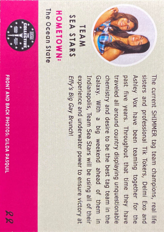 “A Reel Catch” Team Sea Stars trading card PW Catalog