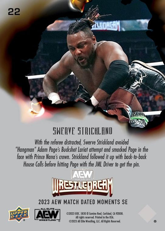 Swerve Strickland – Swerve Strickland Hits “Hangman” Adam Page With the JML Driver to Get the Win