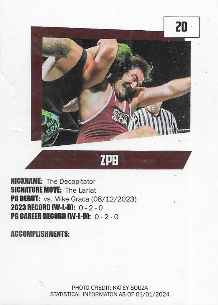 The Decapitator ZPB trading card PW Catalog