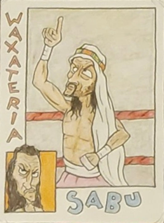 Gummy Arts Sketch Card – Sabu trading card PW Catalog