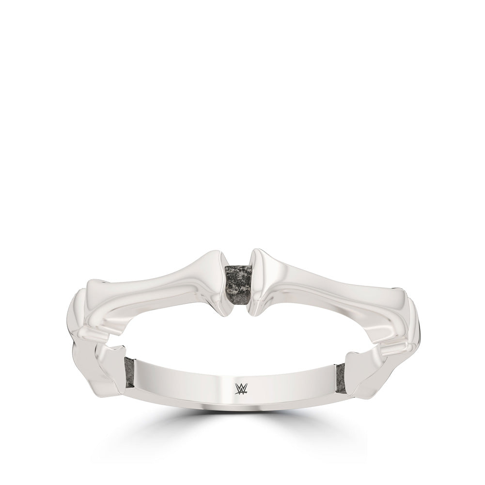 Alexa Bliss Bixler Bone Stackable Ring in Sterling Silver