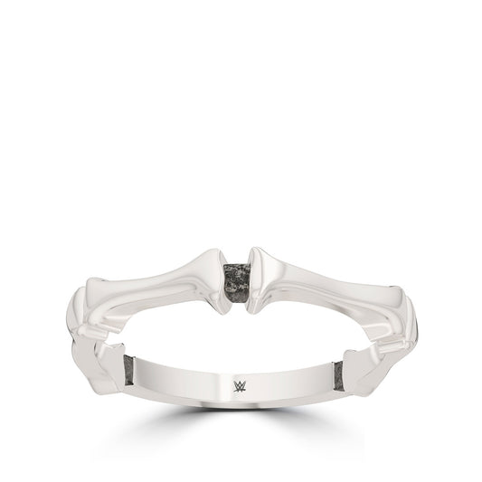 Alexa Bliss Bixler Bone Stackable Ring in Sterling Silver PW Catalog