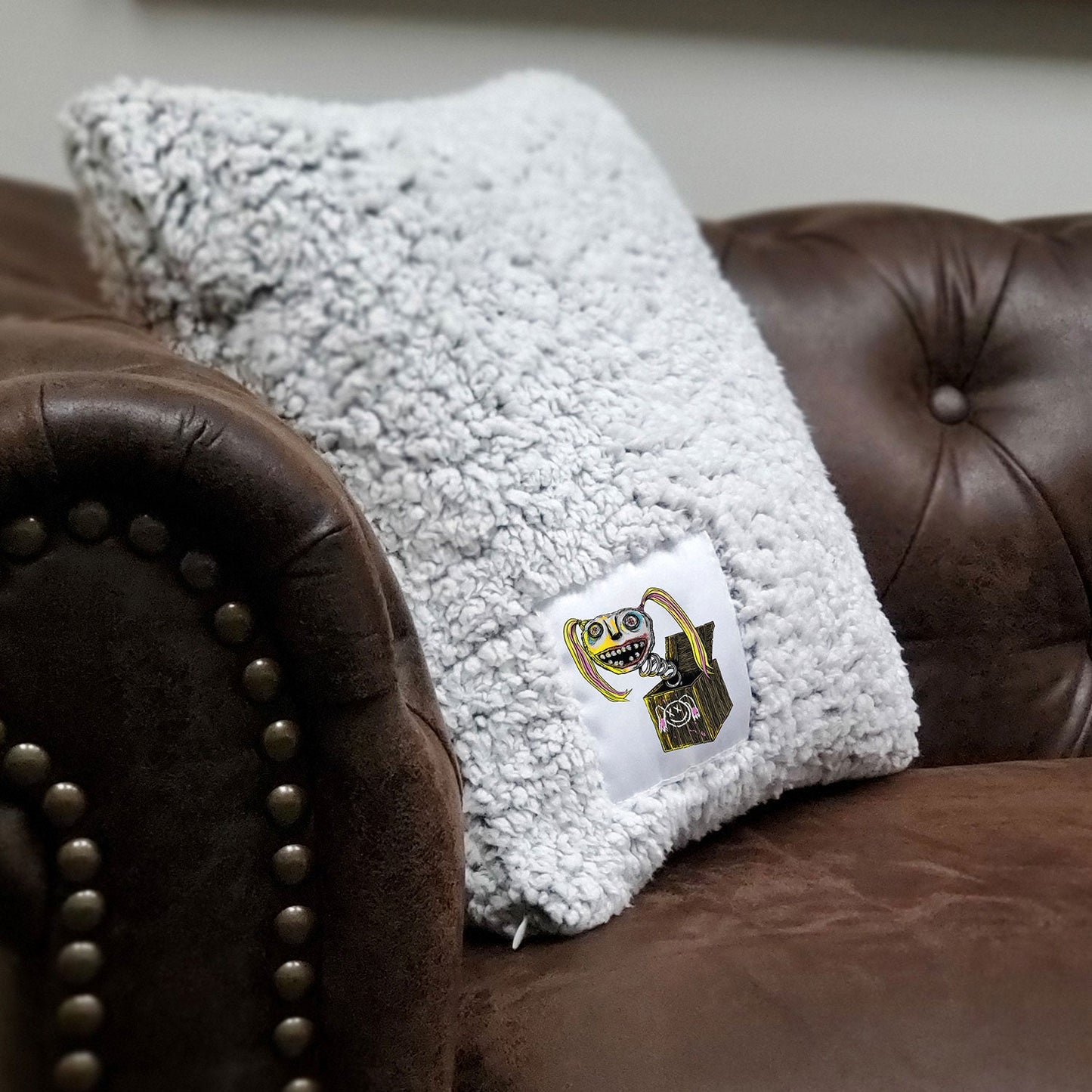 Alexa Bliss "Lilly" Sherpa Throw Pillow