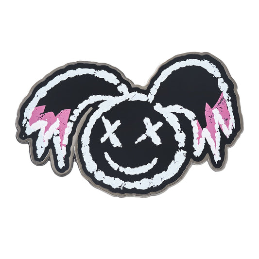 Alexa Bliss "Smiley Face" WrestleMania 38 Logo Pin - image 2
