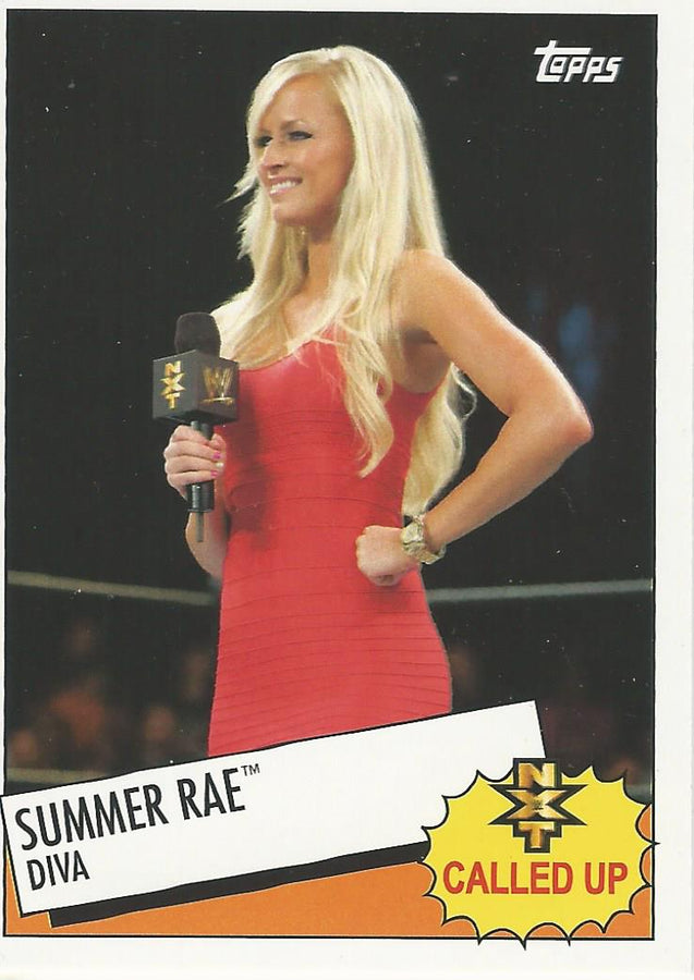 WWE Topps Heritage 2015 Summer Rae 20 of 30 trading card PW Catalog