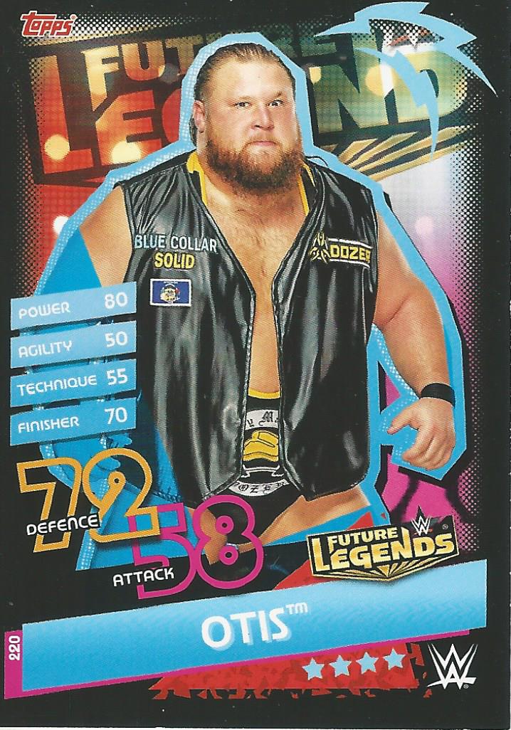 WWE Topps Slam Attax Reloaded 2020 Otis #220