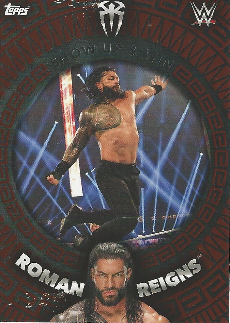 Topps WWE Superstars 2021 Roman Reigns #220