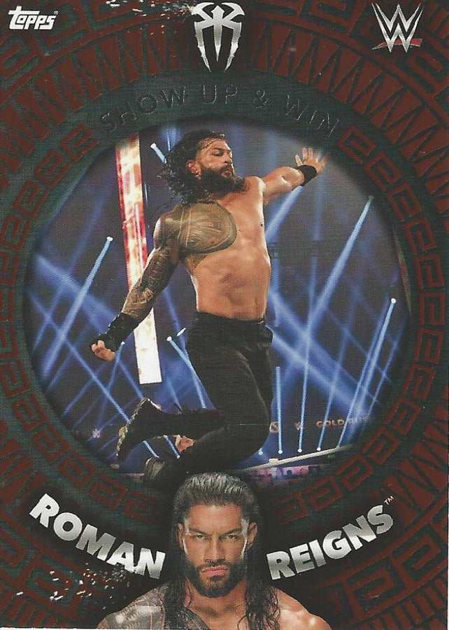 Topps WWE Superstars 2021 Roman Reigns #220
