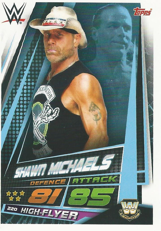 WWE Topps Slam Attax Universe 2019 Shawn Michaels #220