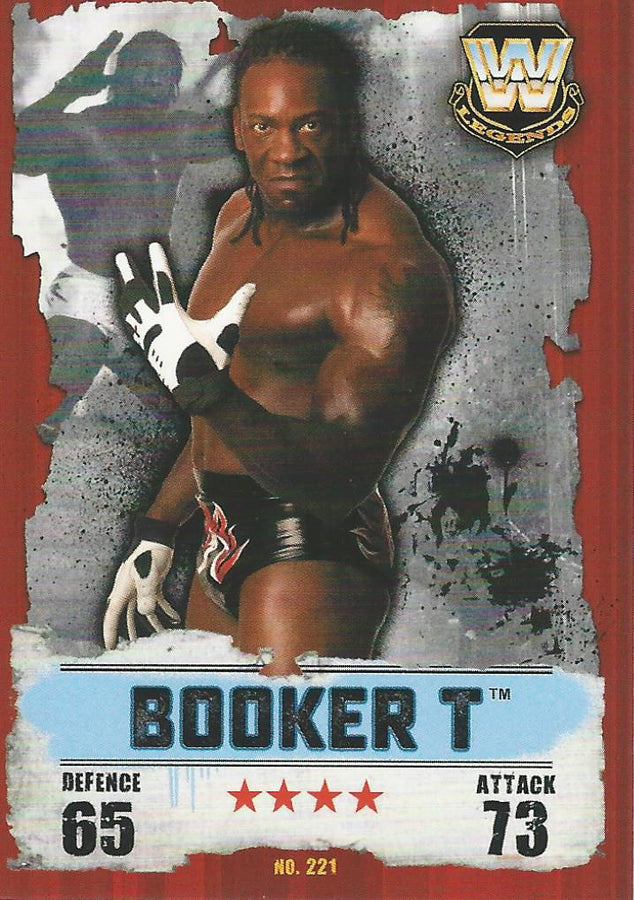 WWE Topps Slam Attax Takeover 2016 Booker T #221