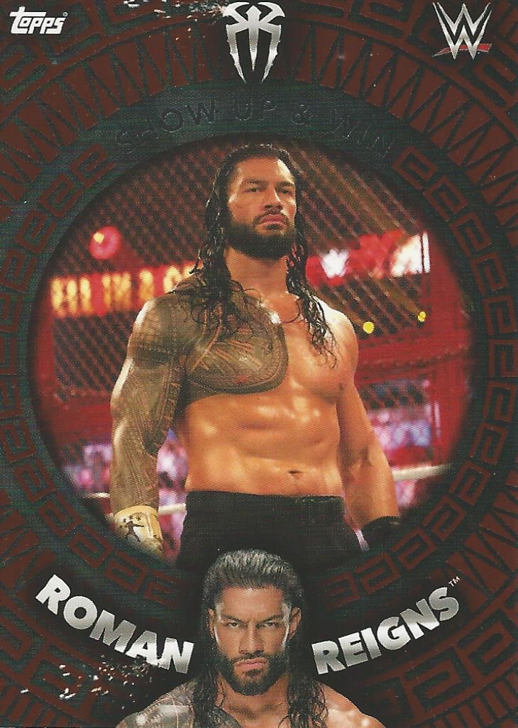Topps WWE Superstars 2021 Roman Reigns #221