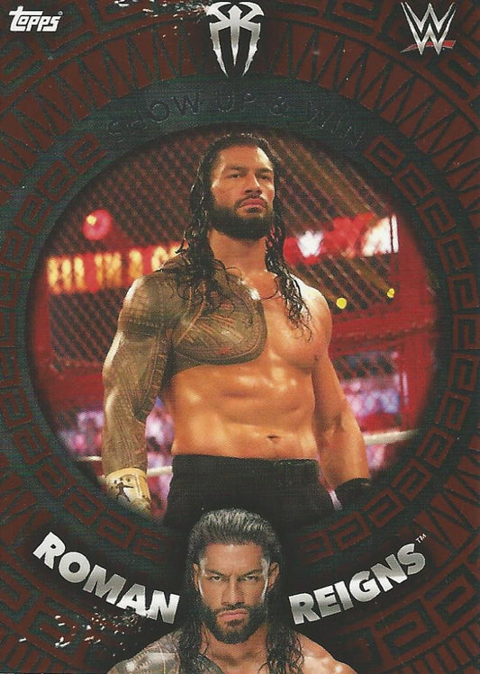 Topps WWE Superstars 2021 Roman Reigns #221