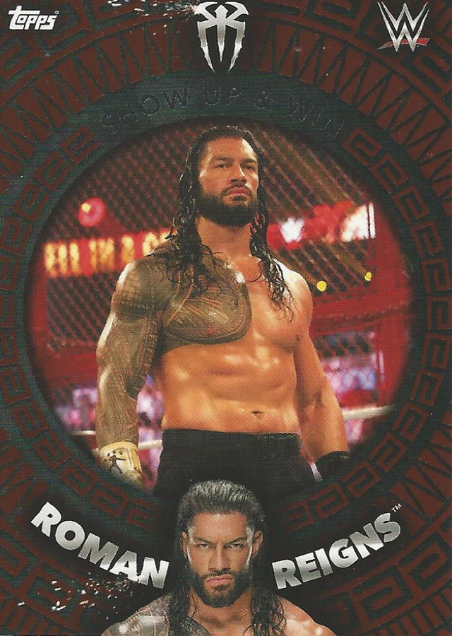 Topps WWE Superstars 2021 Roman Reigns #221