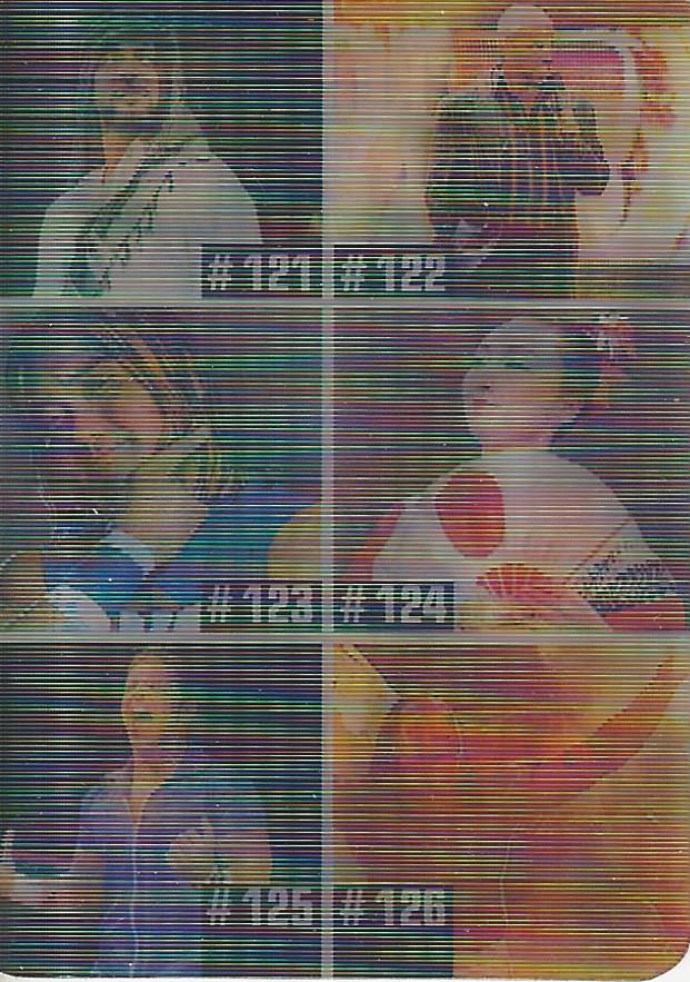 WWE Prominter Animotion 2005 Checklist #21 Hassan, Bischoff, Funaki, Hiroko, Simon Dean ,Booker T