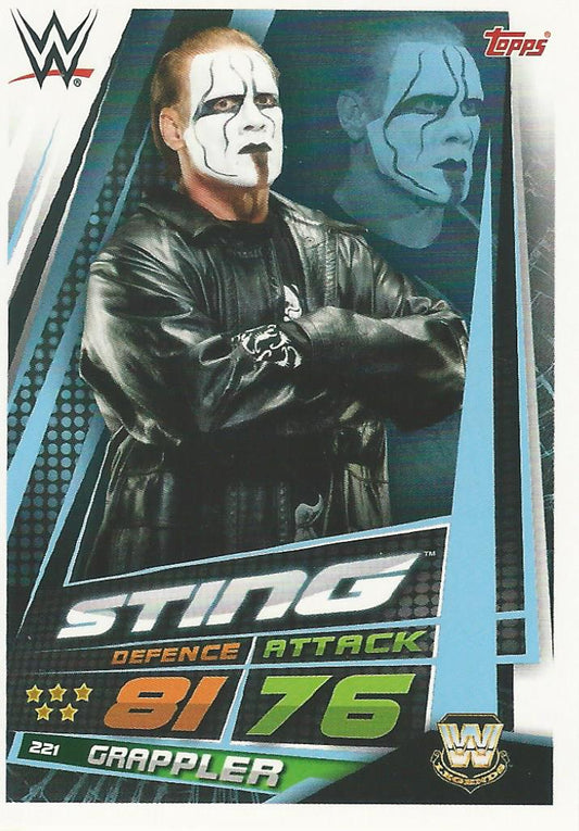 WWE Topps Slam Attax Universe 2019 Sting #221