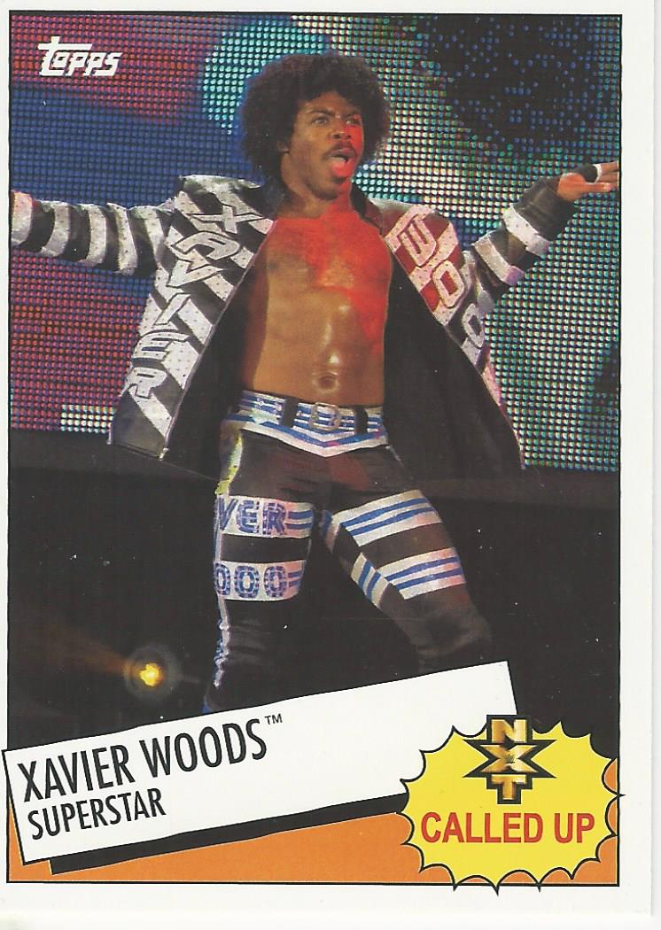WWE Topps Heritage 2015 Xavier Woods 21 of 30 trading card PW Catalog