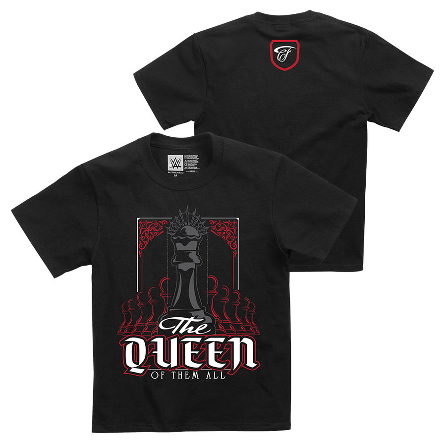 Charlotte Flair "Queen Of Them All" Youth Authentic T-Shirt