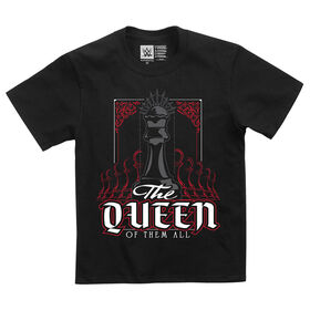 Charlotte Flair "Queen Of Them All" Youth Authentic T-Shirt