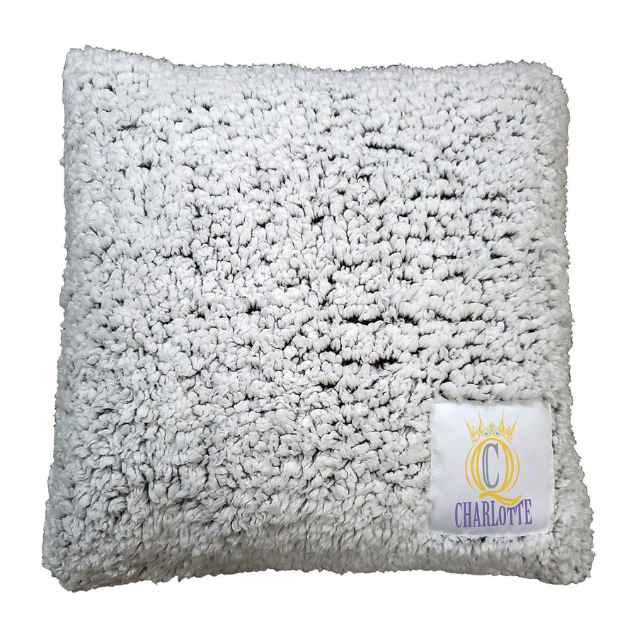 Charlotte Flair "Hail To The Queen" Sherpa Throw Pillow