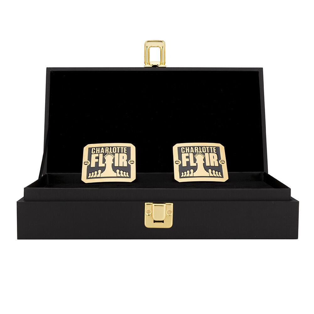 Charlotte Flair NXT Women's Championship Replica Side Plate Box Set 1