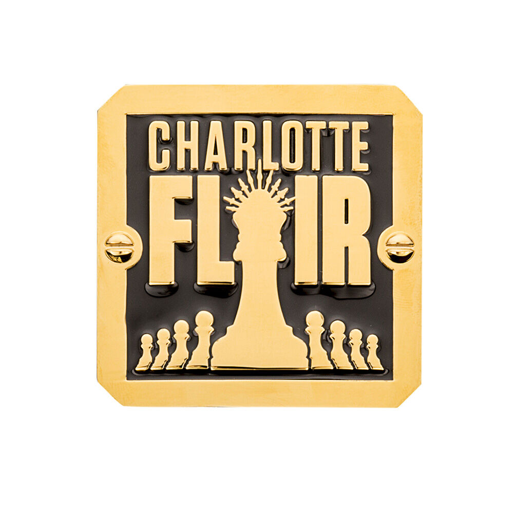 Charlotte Flair NXT Women's Championship Replica Side Plate Box Set 2