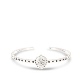Charlotte Flair Bixler Cuff Bracelet in Sterling Silver