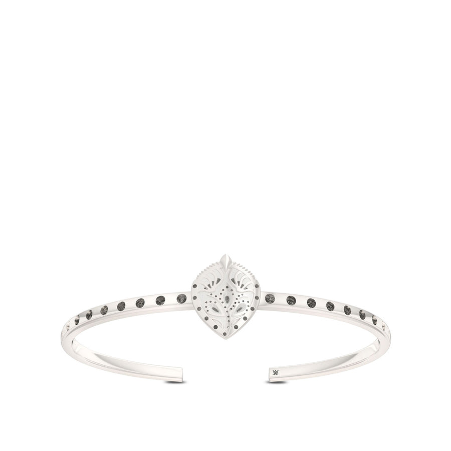 Charlotte Flair Bixler Cuff Bracelet in Sterling Silver