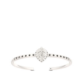 Charlotte Flair Bixler Cuff Bracelet in Sterling Silver