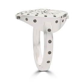 Charlotte Flair Bixler Ring in Sterling Silver