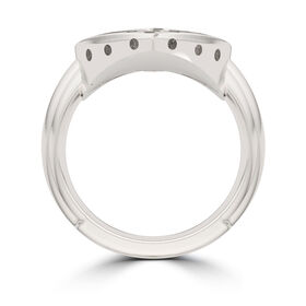 Charlotte Flair Bixler Ring in Sterling Silver