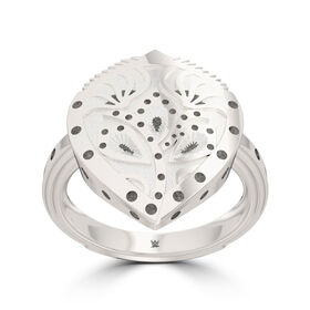 Charlotte Flair Bixler Ring in Sterling Silver