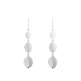 Charlotte Flair Bixler Drop Earrings in Sterling Silver