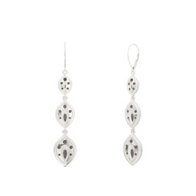 Charlotte Flair Bixler Drop Earrings in Sterling Silver