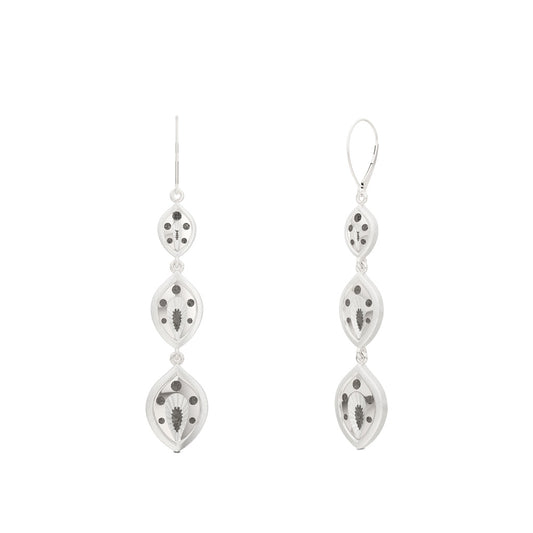Charlotte Flair Bixler Drop Earrings in Sterling Silver PW Catalog
