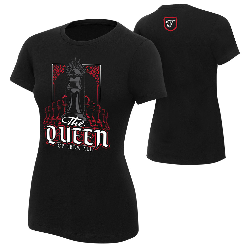 Charlotte Flair "Queen Of Them All" Women's Authentic T-Shirt T-Shirt PW Catalog