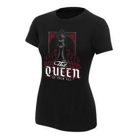 Charlotte Flair "Queen Of Them All" Women's Authentic T-Shirt