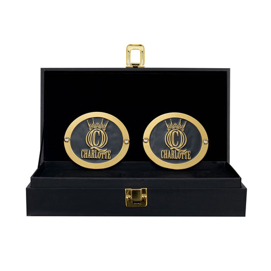 Charlotte Flair Women's Championship Replica Side Plate Box Set
