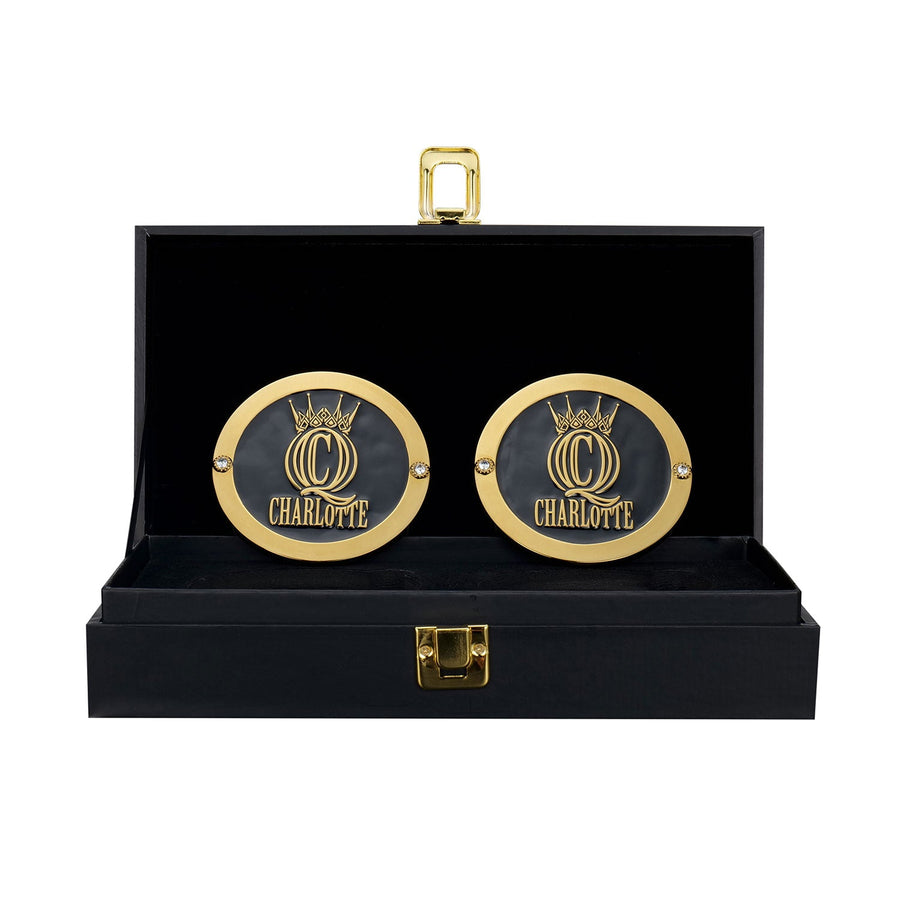 Charlotte Flair Women's Championship Replica Side Plate Box Set