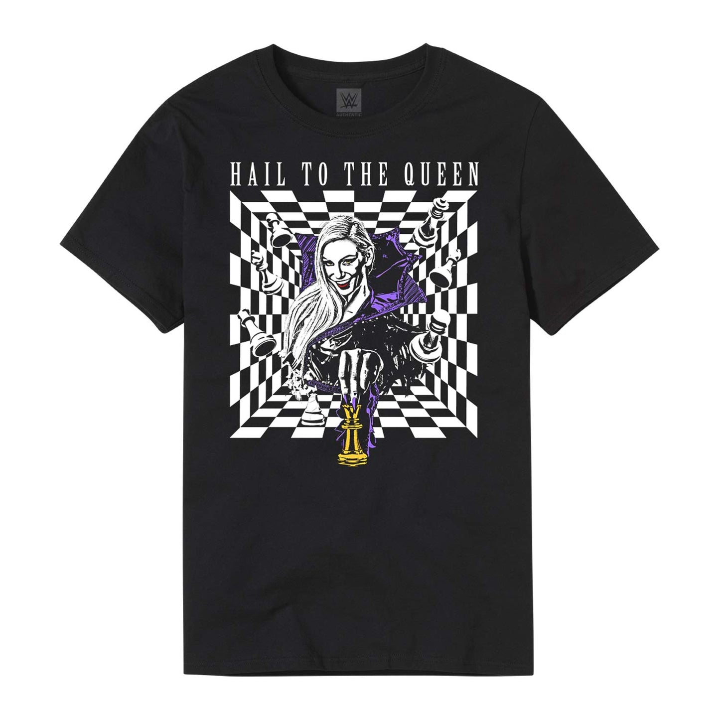 Charlotte Flair "Hail To The Queen" Authentic T-Shirt