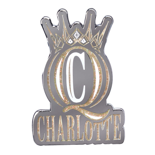 Charlotte Flair "Hail to The Queen" WrestleMania 38 Logo Pin