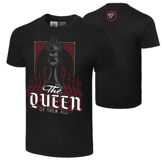 Charlotte Flair "Queen Of Them All" Authentic T-Shirt T-Shirt PW Catalog